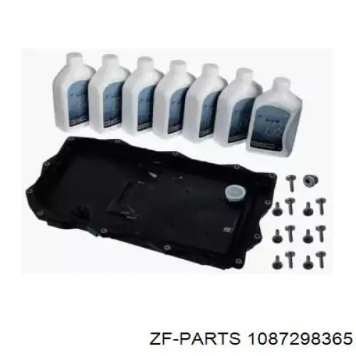 Kit de servicio para cambio de aceite de transmisión automática ZF Parts 1087298365 precio, desde 344,23 EUR