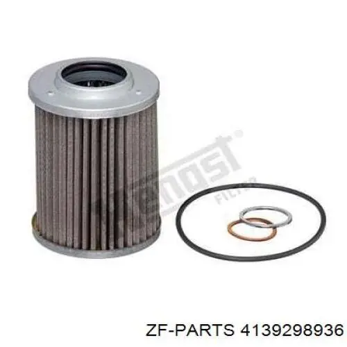 4139298936 ZF Parts filtro de aceite