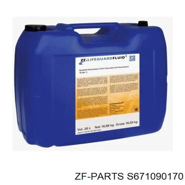 Comprar S671090170 ZF Parts Aceite caja de cambios