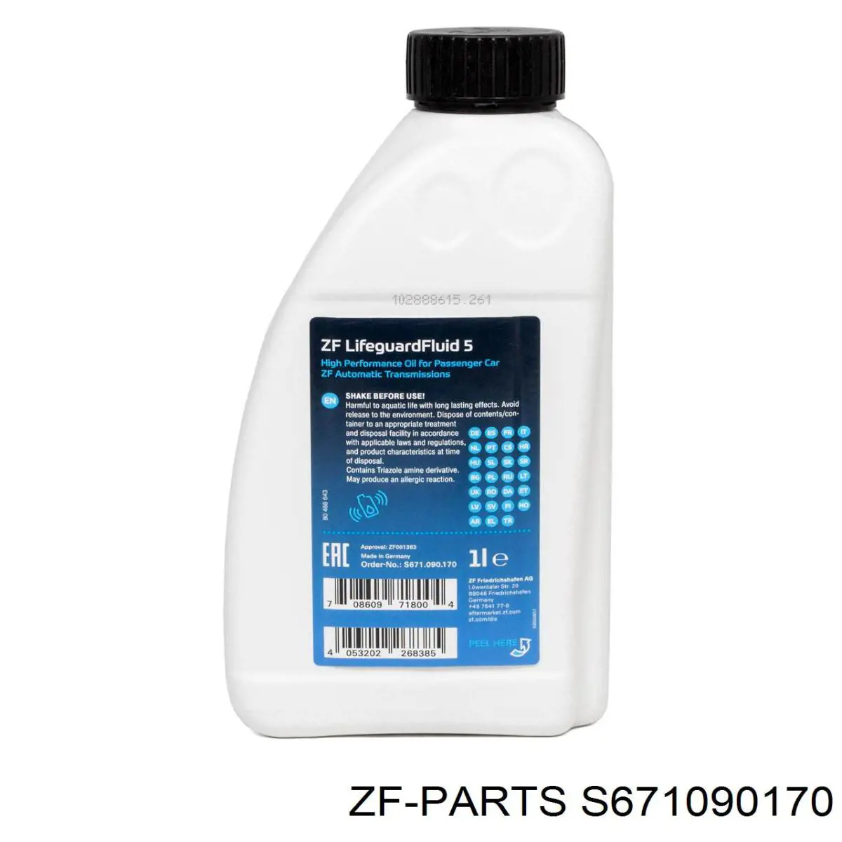 Aceite para transmisión automática  ZF Parts S671090170 precio, desde 22,75 EUR