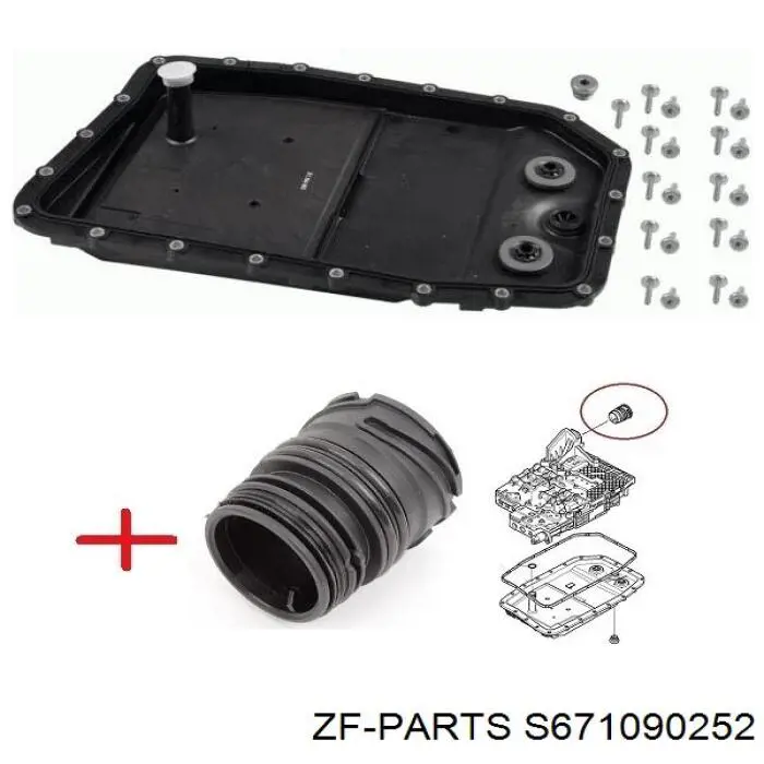 S671090252 ZF Parts Aceite caja cambios