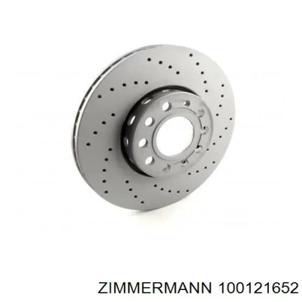 100121652 Zimmermann disco de freno delantero