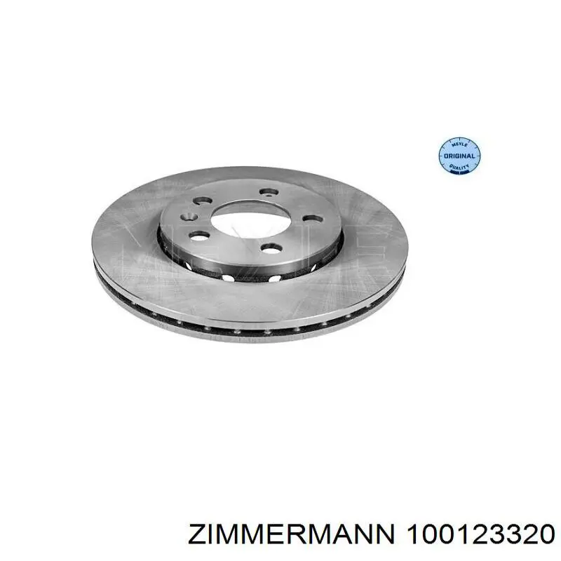 Comprar 100123320 Zimmermann Freno de disco delantero