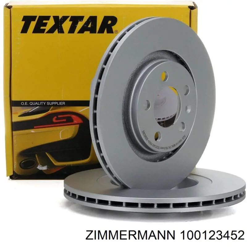 Disco de freno 100123452 Zimmermann