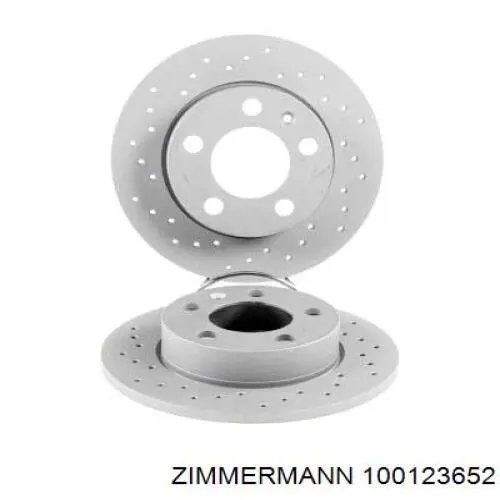 Frenos traseros Zimmermann 100123652
