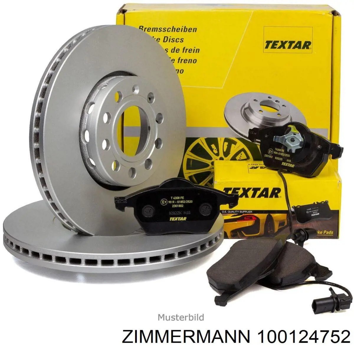 Freno de disco delantero Mercedes E C124