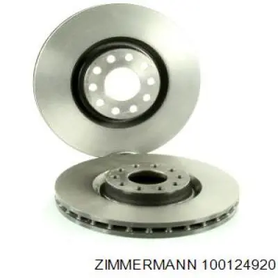 Disco de freno 100124920 Zimmermann