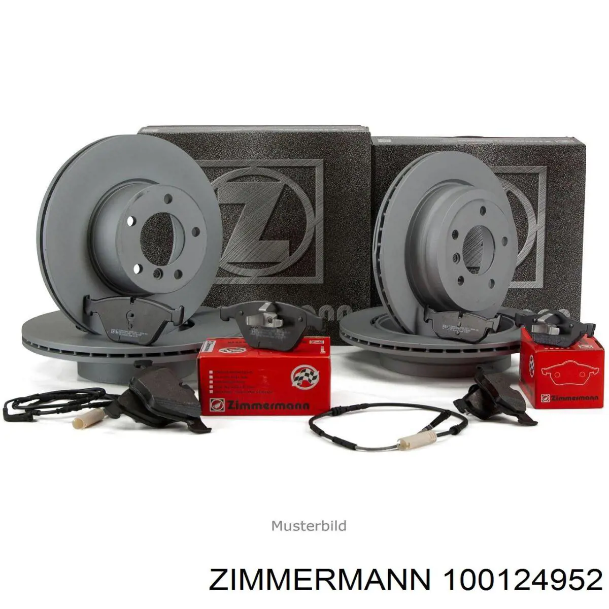 Frenos delanteros Zimmermann 100124952 precio, desde 90,02 EUR