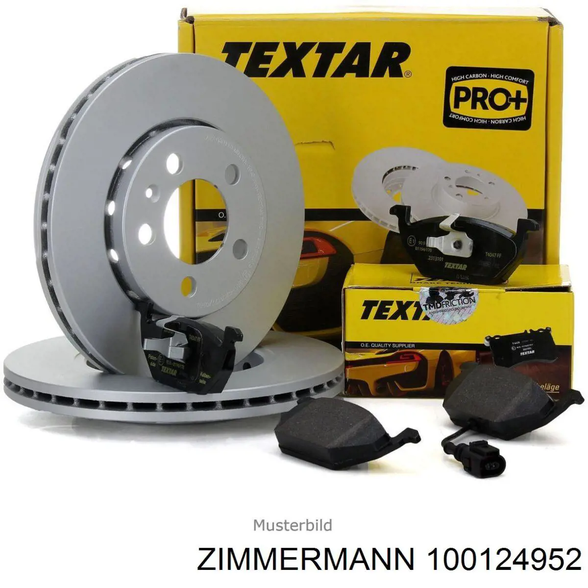 Comprar 100124952 Zimmermann Freno de disco delantero
