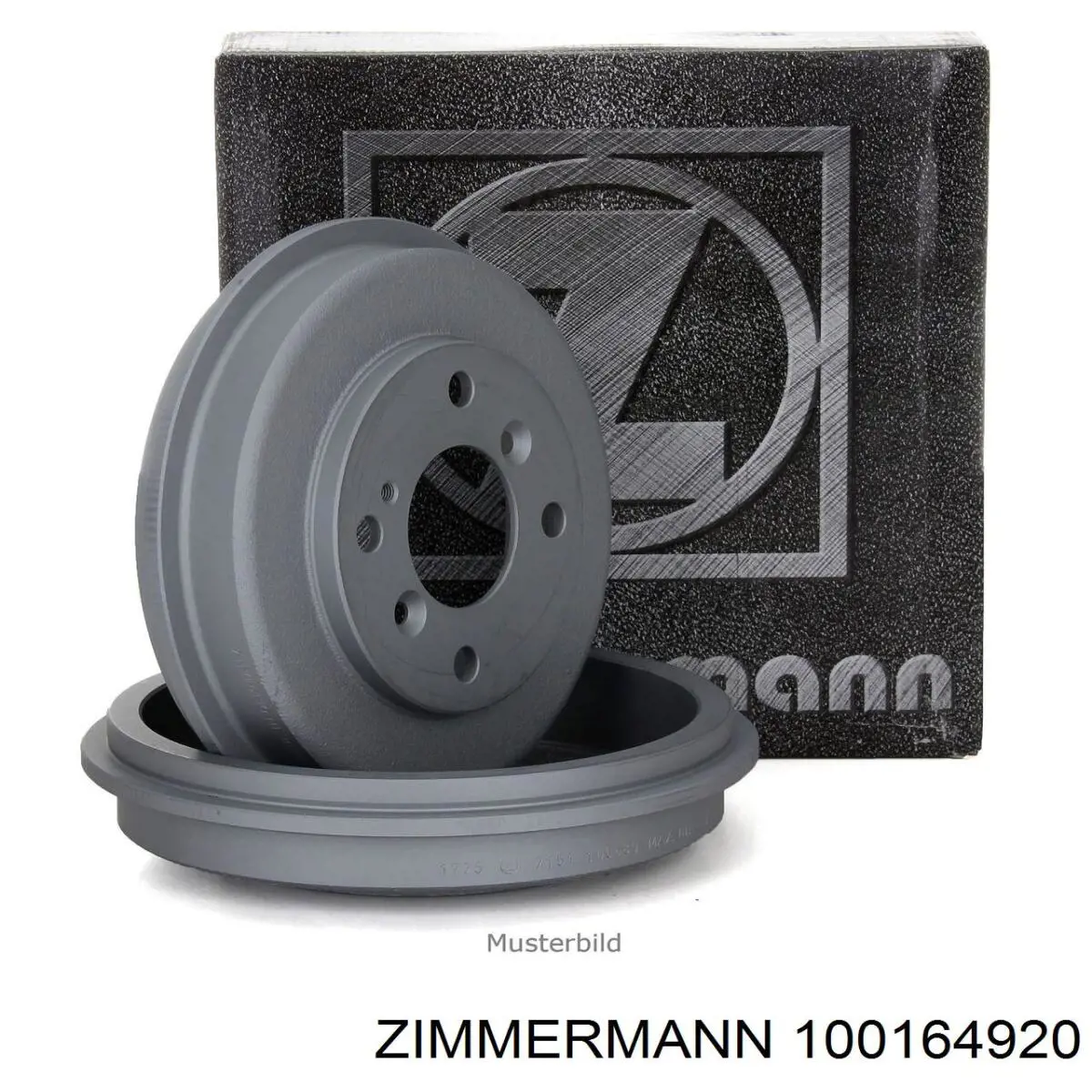 Tambor de freno trasero Zimmermann 100164920 precio, desde 34,85 EUR
