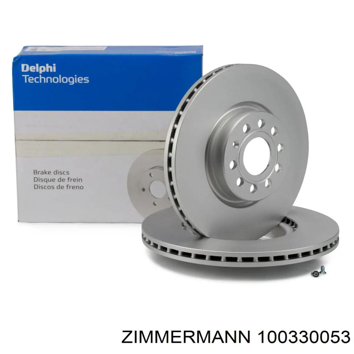 Frenos delanteros Zimmermann 100330053 precio, desde 54,17 EUR