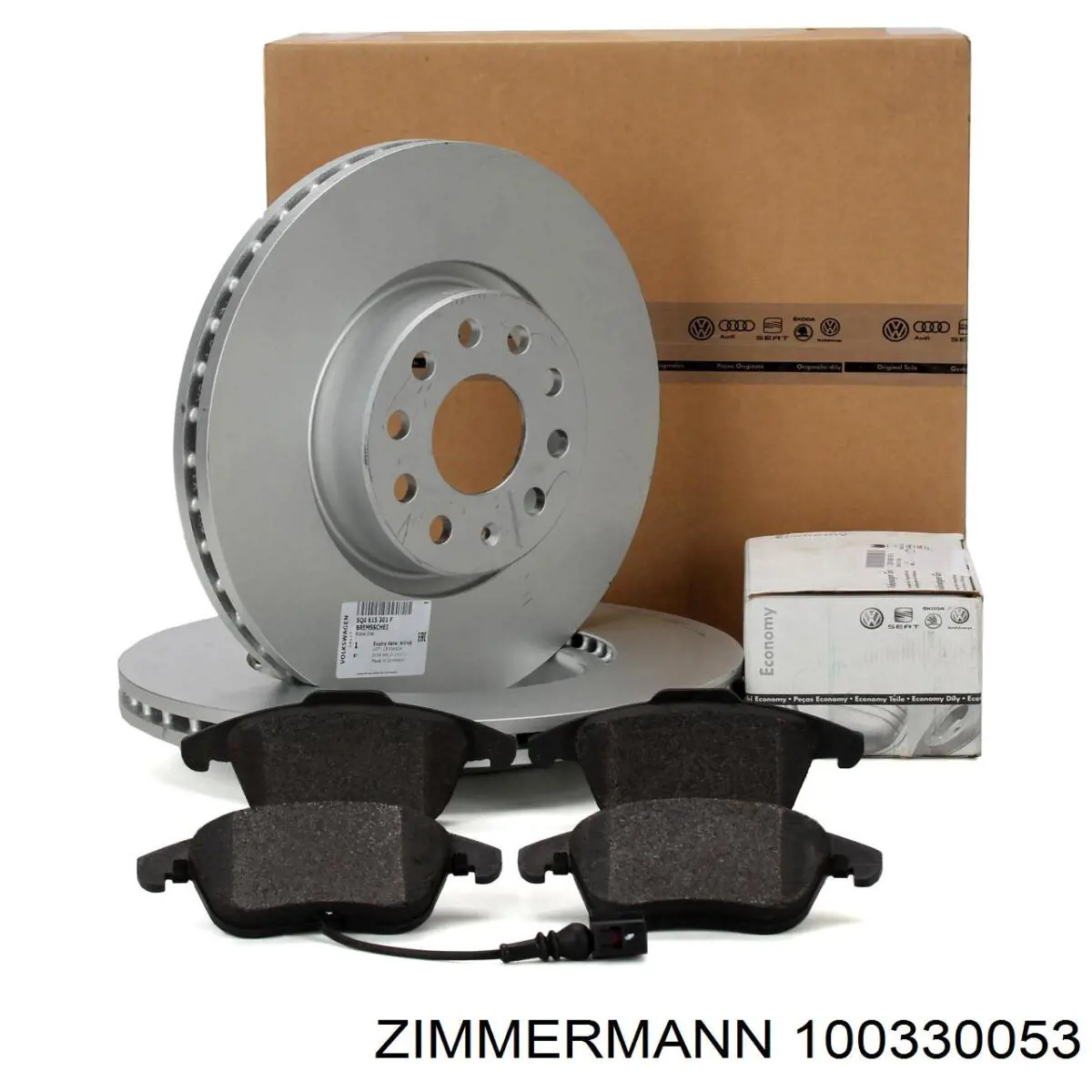 Comprar 100330053 Zimmermann Freno de disco delantero