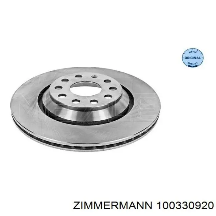 Disco de freno trasero Zimmermann 100330920 precio, desde 46,46 EUR