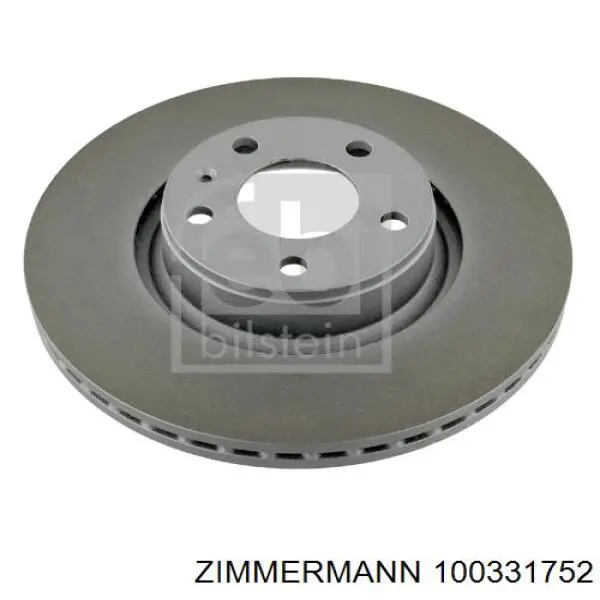 100331752 Zimmermann disco de freno delantero