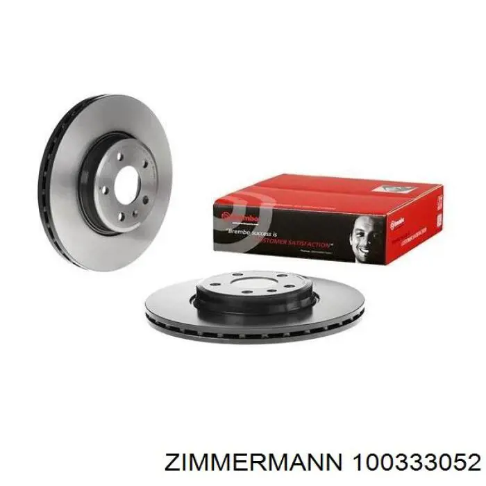 Frenos delanteros Zimmermann 100333052 precio, desde 48,00 EUR