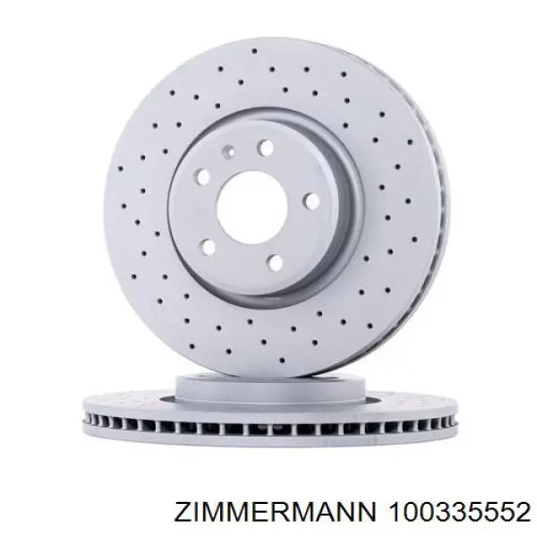 Disco de freno 100335552 Zimmermann
