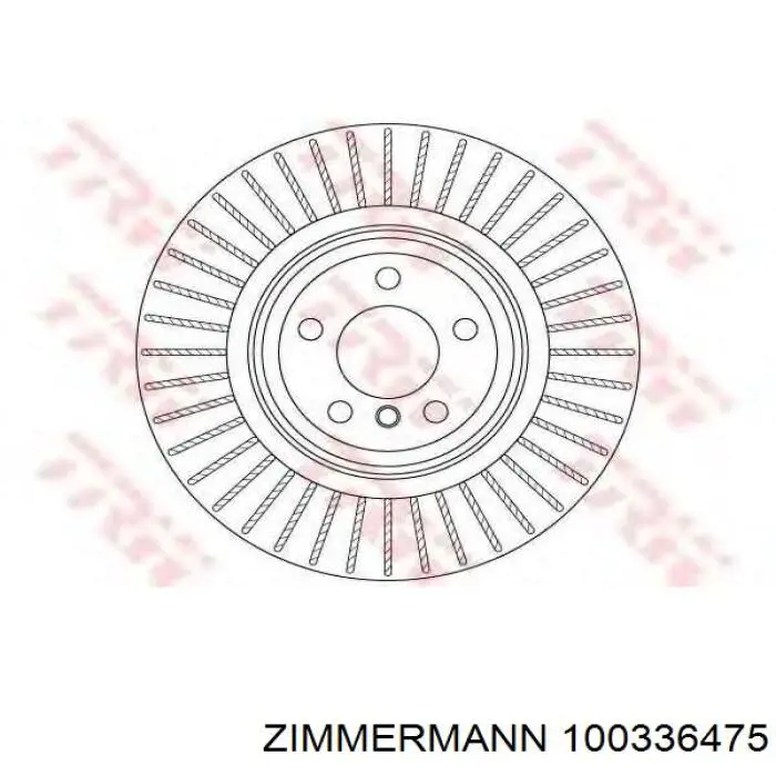 Comprar 100336475 Zimmermann Freno de disco delantero