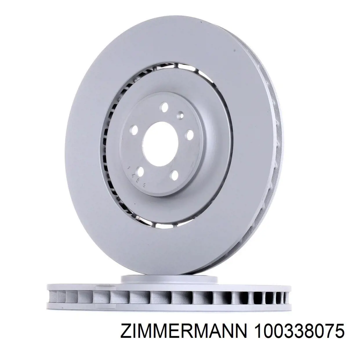 100338075 Zimmermann disco de freno delantero