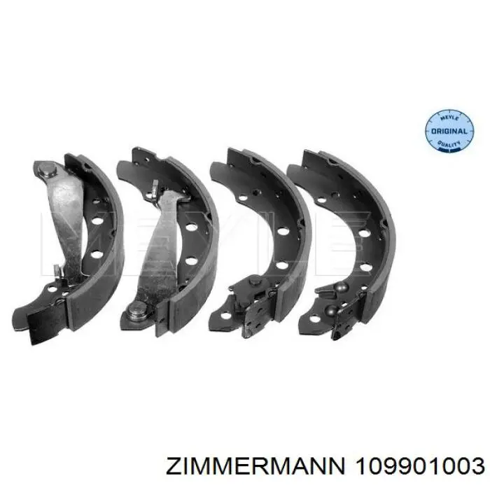 109901003 Zimmermann Zapatas de freno de tambor traseras