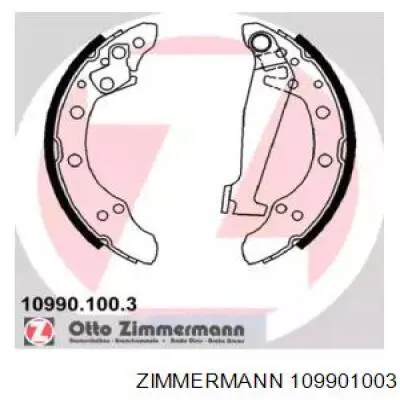 Comprar 109901003 Zimmermann Zapatas de freno