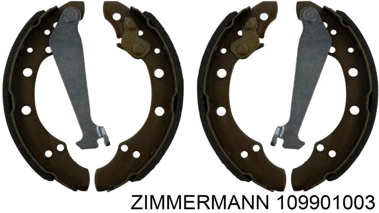 Zapatas de freno 109901003 Zimmermann