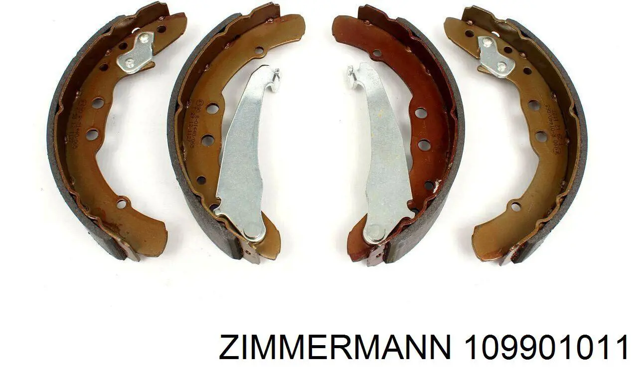Zapatas de freno 109901011 Zimmermann
