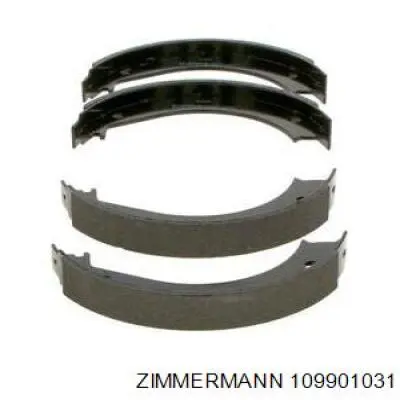 Juego de zapatas de frenos, freno de estacionamiento BMW 5 E28