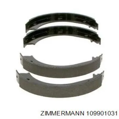 Juego de zapatas de frenos, freno de estacionamiento BMW 5 E28