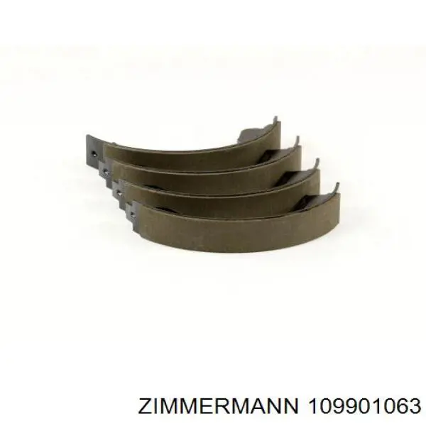 Juego de zapatas de frenos, freno de estacionamiento BMW 5 E39