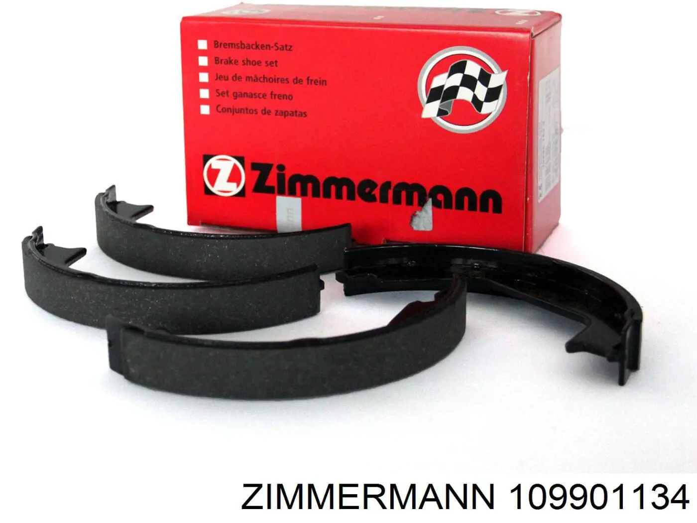 109901134 Zimmermann zapatas de frenos de tambor traseras