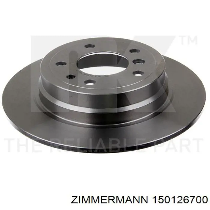 Disco de freno trasero BMW 5 E34