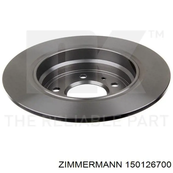 Disco de freno trasero BMW 5 E34