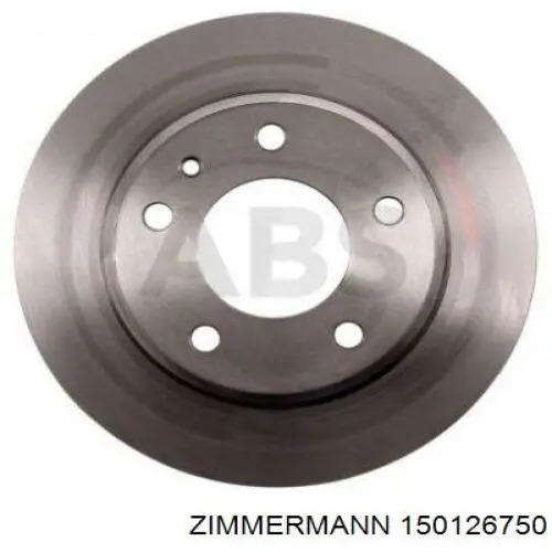 Disco de freno trasero BMW 5 E34