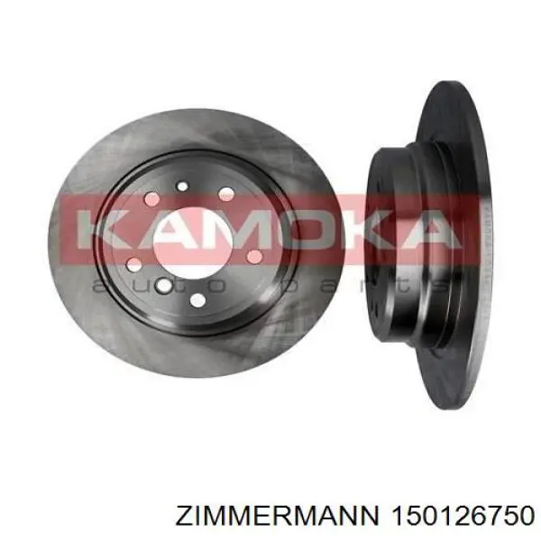 Disco de freno trasero BMW 5 E34