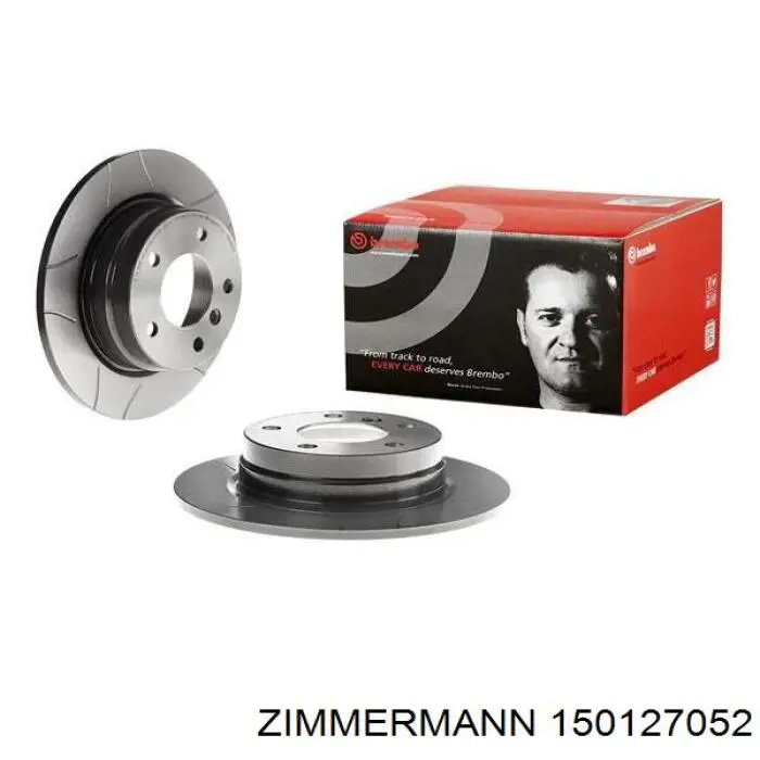 Comprar 150127052 Zimmermann Disco de freno trasero