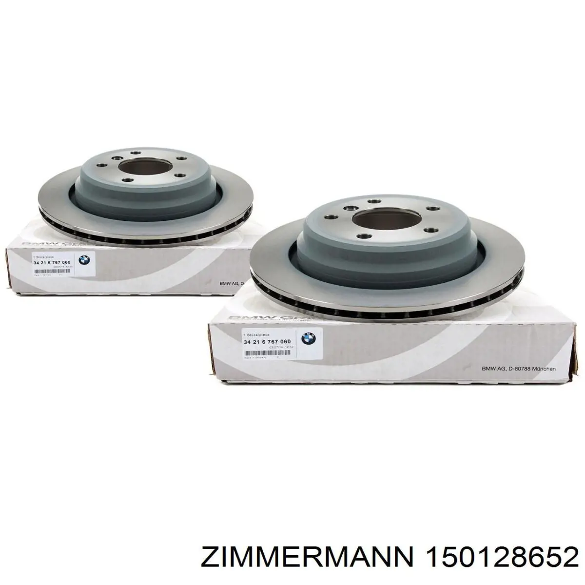 Comprar 150128652 Zimmermann Disco de freno trasero