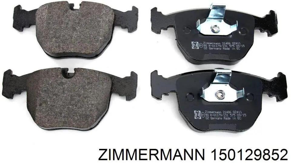 Disco de freno delantero Zimmermann 150129852