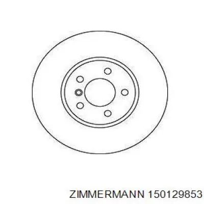 Comprar 150129853 Zimmermann Freno de disco delantero