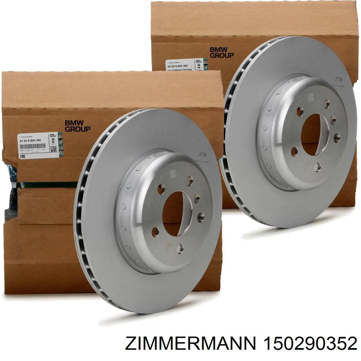 Frenos delanteros Zimmermann 150290352 precio, desde 107,69 EUR