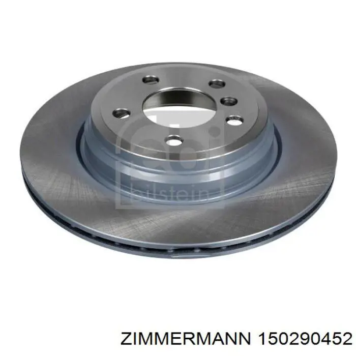 150290452 Zimmermann disco de freno trasero