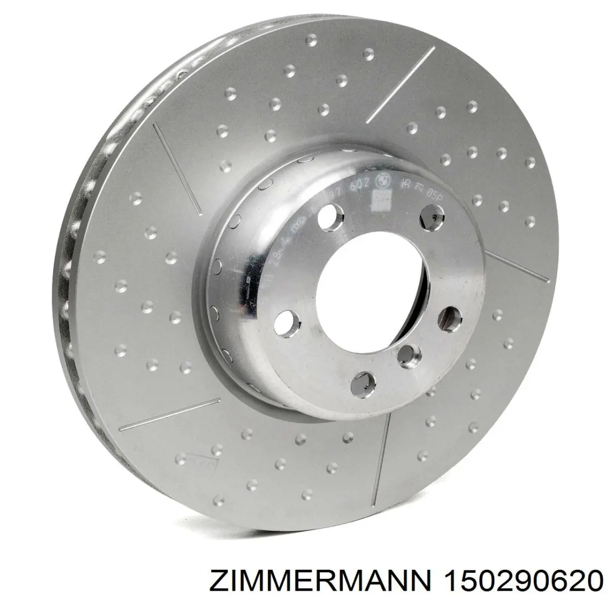 Disco de freno delantero Zimmermann 150290620
