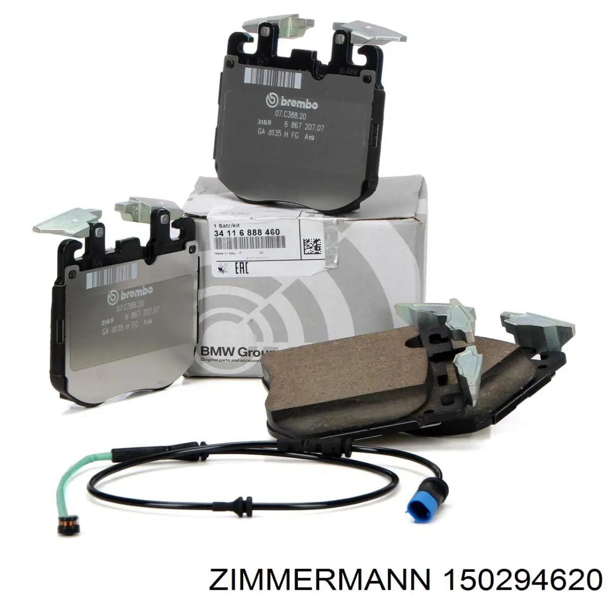 150294620 Zimmermann Freno de disco trasero