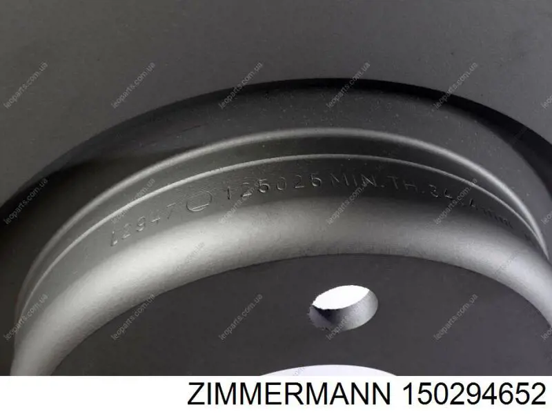 Disco de freno trasero Zimmermann 150294652 precio, desde 113,44 EUR
