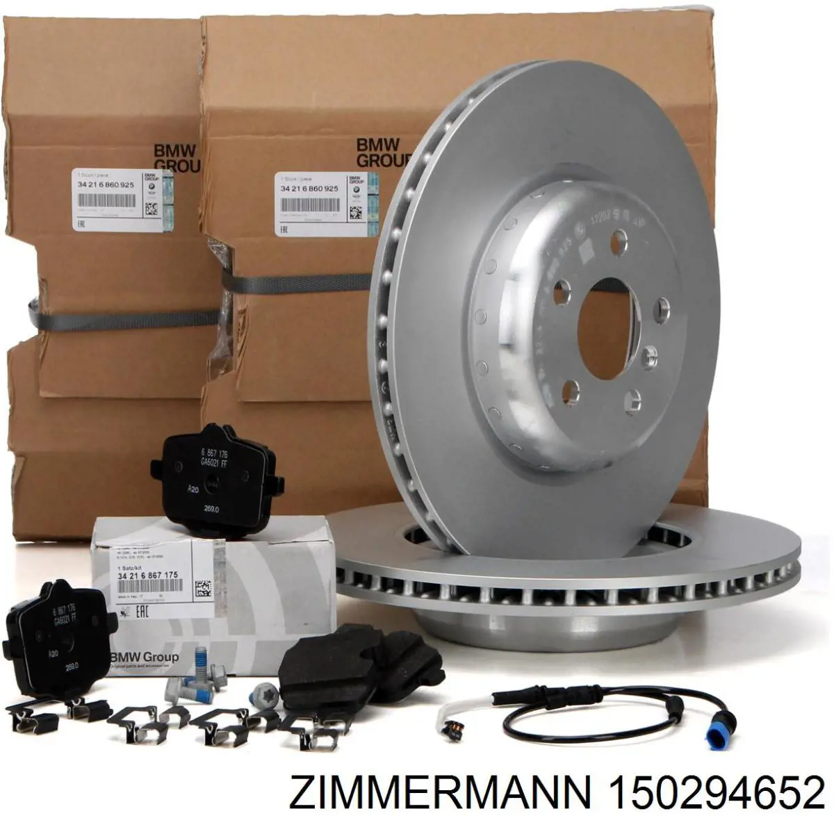 150294652 Zimmermann Freno de disco trasero