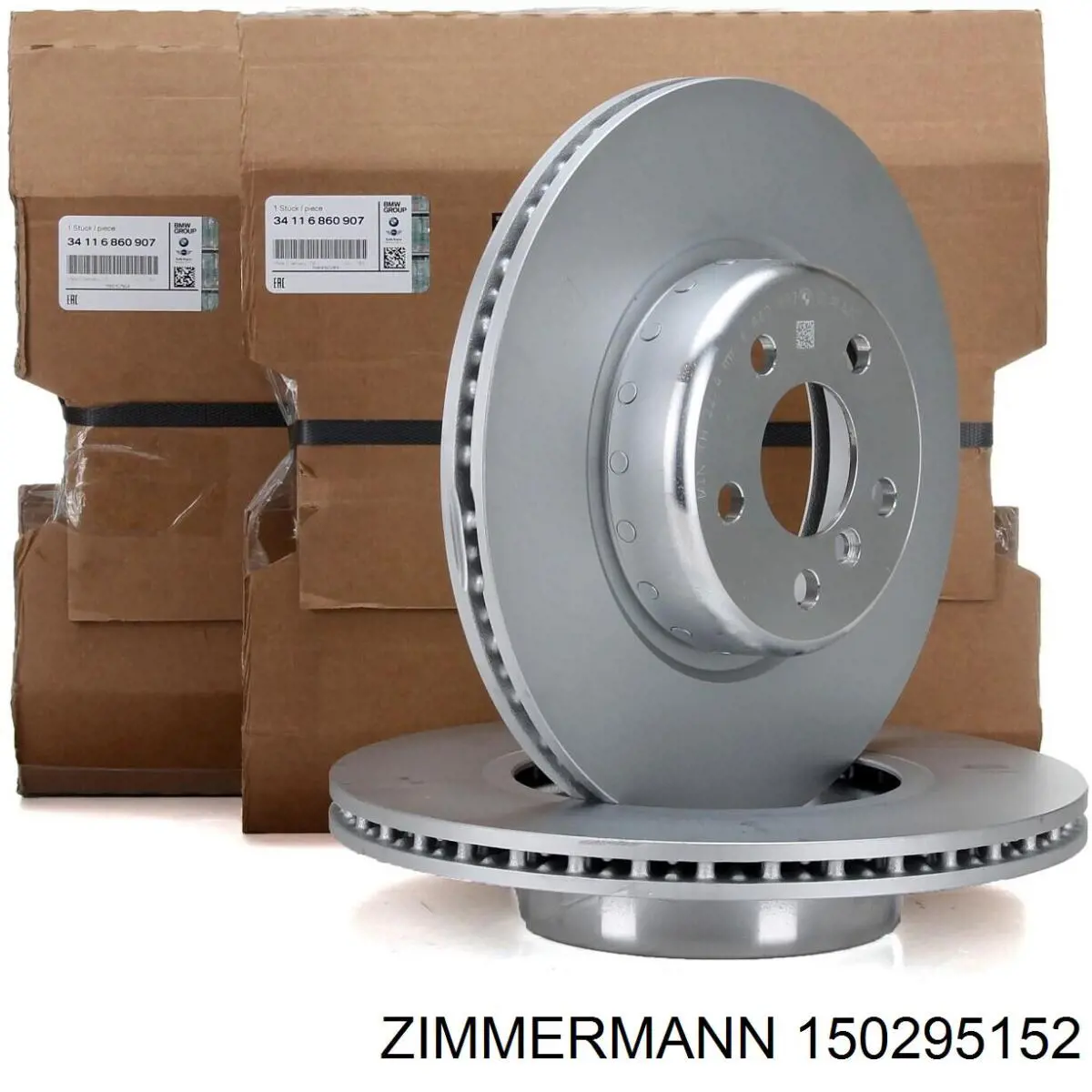Frenos delanteros Zimmermann 150295152 precio, desde 94,79 EUR