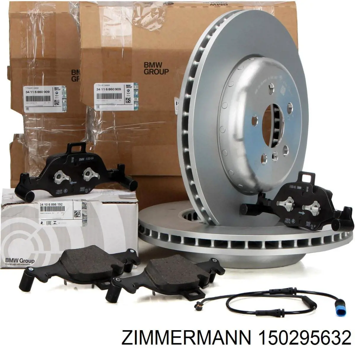 Comprar 150295632 Zimmermann Freno de disco delantero