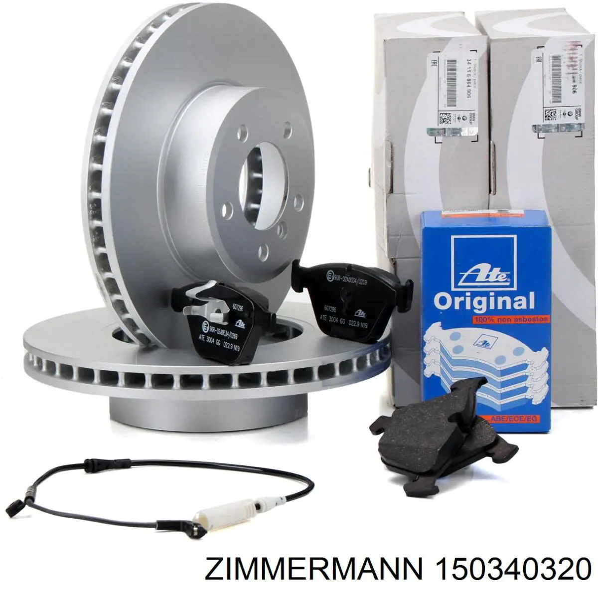 Comprar 150340320 Zimmermann Freno de disco delantero