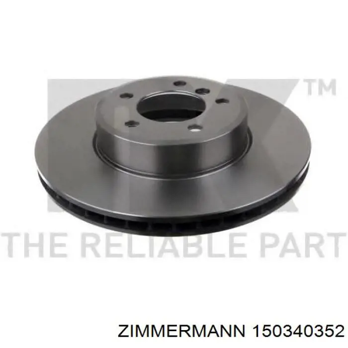 Comprar 150340352 Zimmermann Freno de disco delantero
