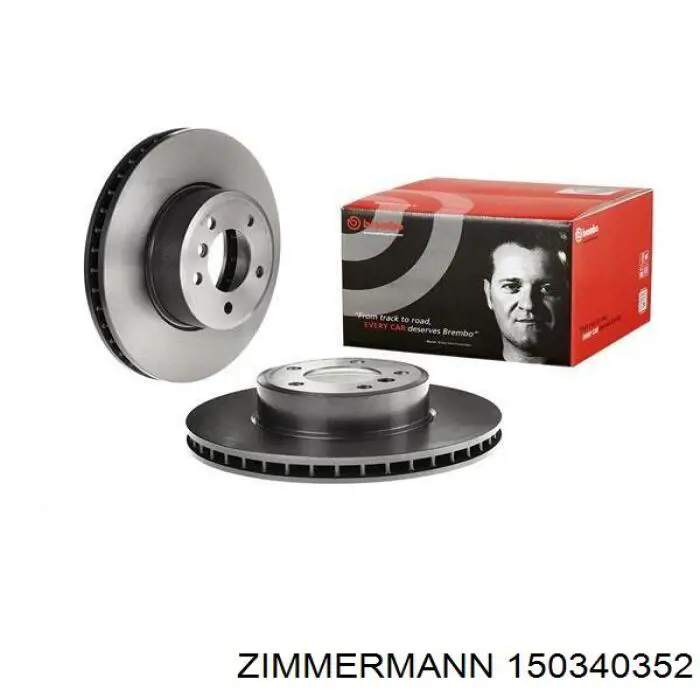 Disco de freno 150340352 Zimmermann