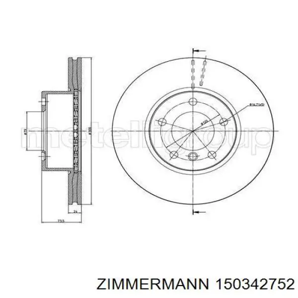 150342752 Zimmermann Discos